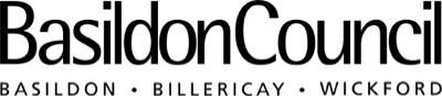 Basildon council logo.