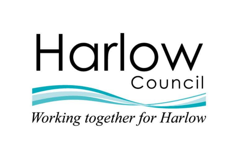 Harlow Council logo.